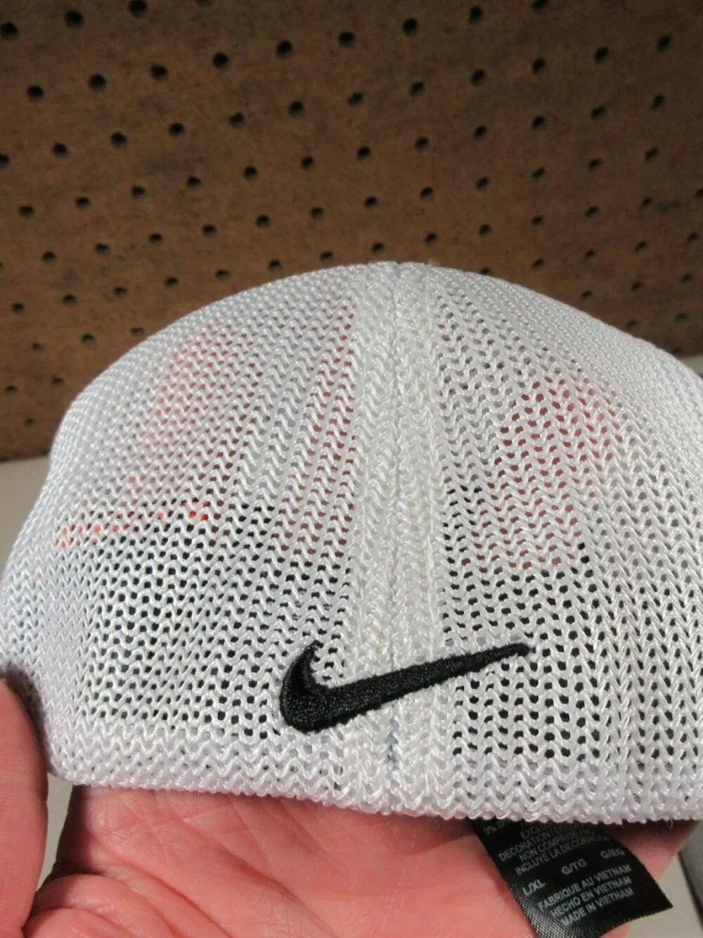 Nike mens ocean an gray HillCrest Shoot Out golf  hat lot L XL (2)
